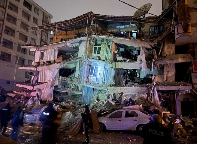 Kahramanmaraş’ta 7,4 büyüklüğünde deprem